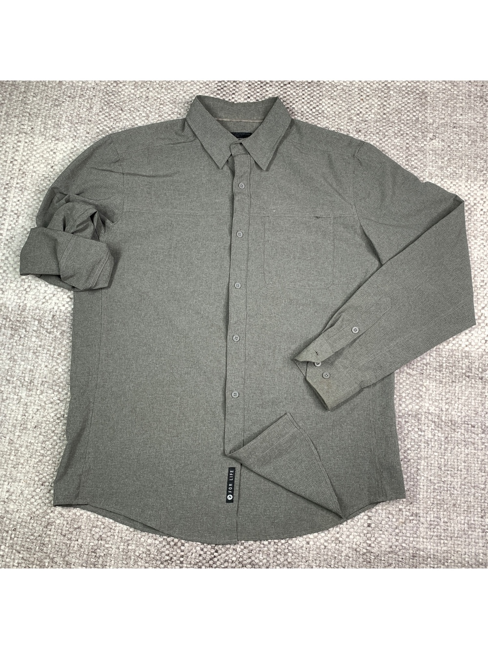Marmot‎ Men's Medium Gray Button-Up Shirt